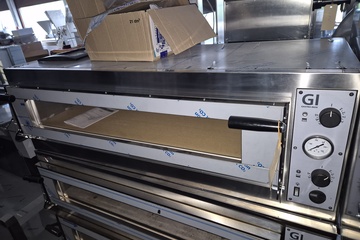 Afbeelding van Nieuwe brede enkele pizza oven 400v