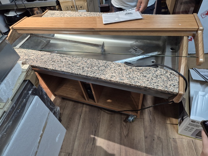 Nieuw warmhoud buffet